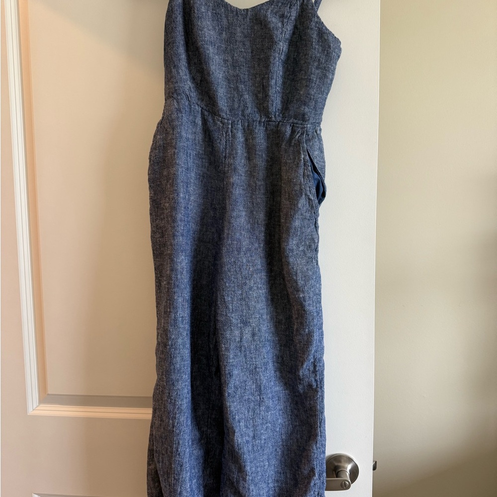 Old Navy Blue Denim Jumpsuit